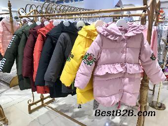 世纪蓝都 儿童服装一手货源批发，当季新款棉服厂家直销
